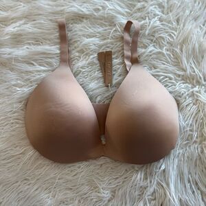 Skims Wireless Super Push up Bra Clay Size 38DDD
